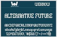Alternative Future font