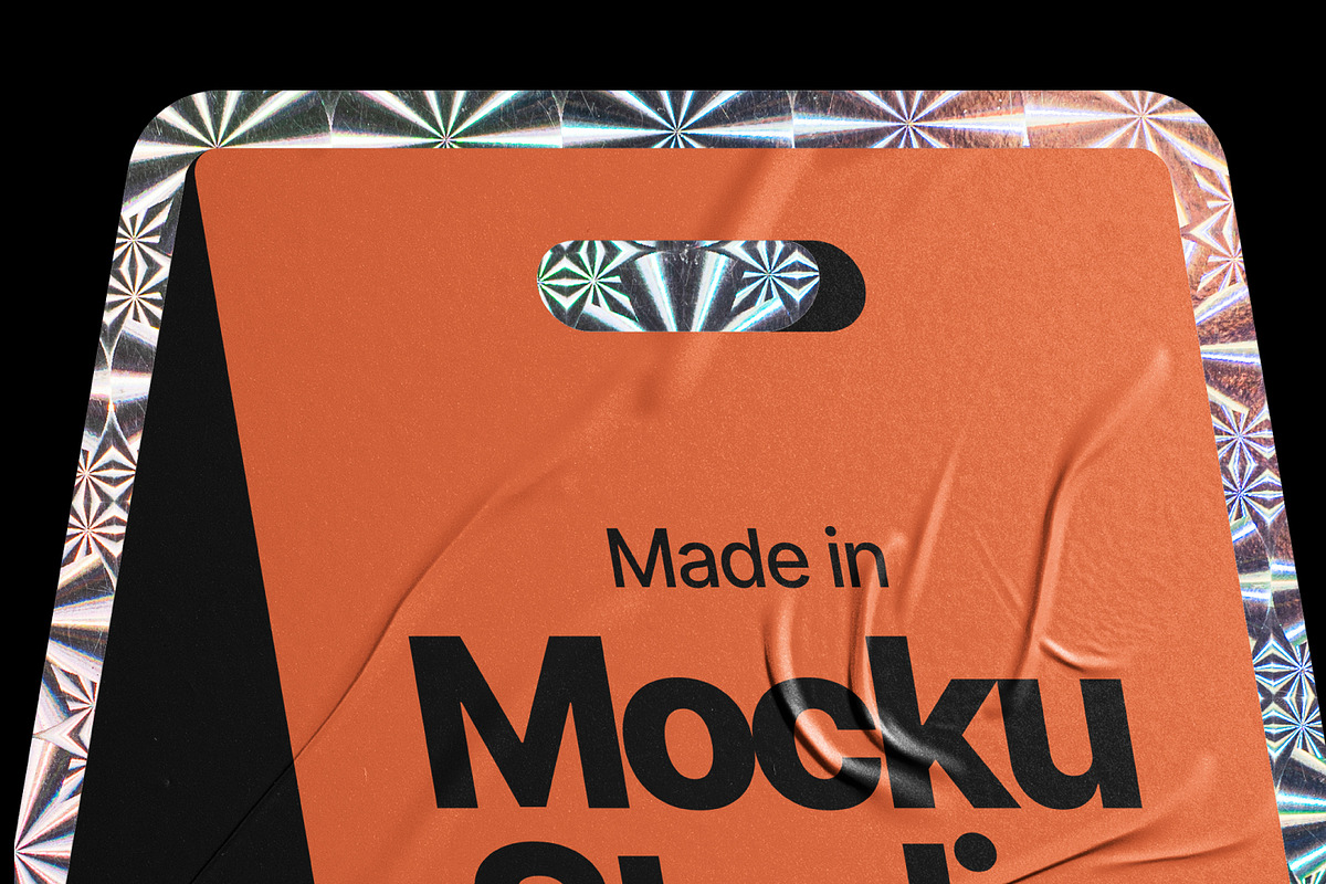 Sticker Mockup Machine Multi-Holo, a Packaging Mockup by Mocku (Photo 19 of 22)