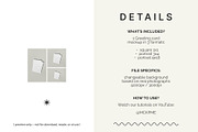 Two stacked A6/B6/A5 card mockup, a Merchandise Mockup by MCKP*ME (Thumbnail 2 of 5)
