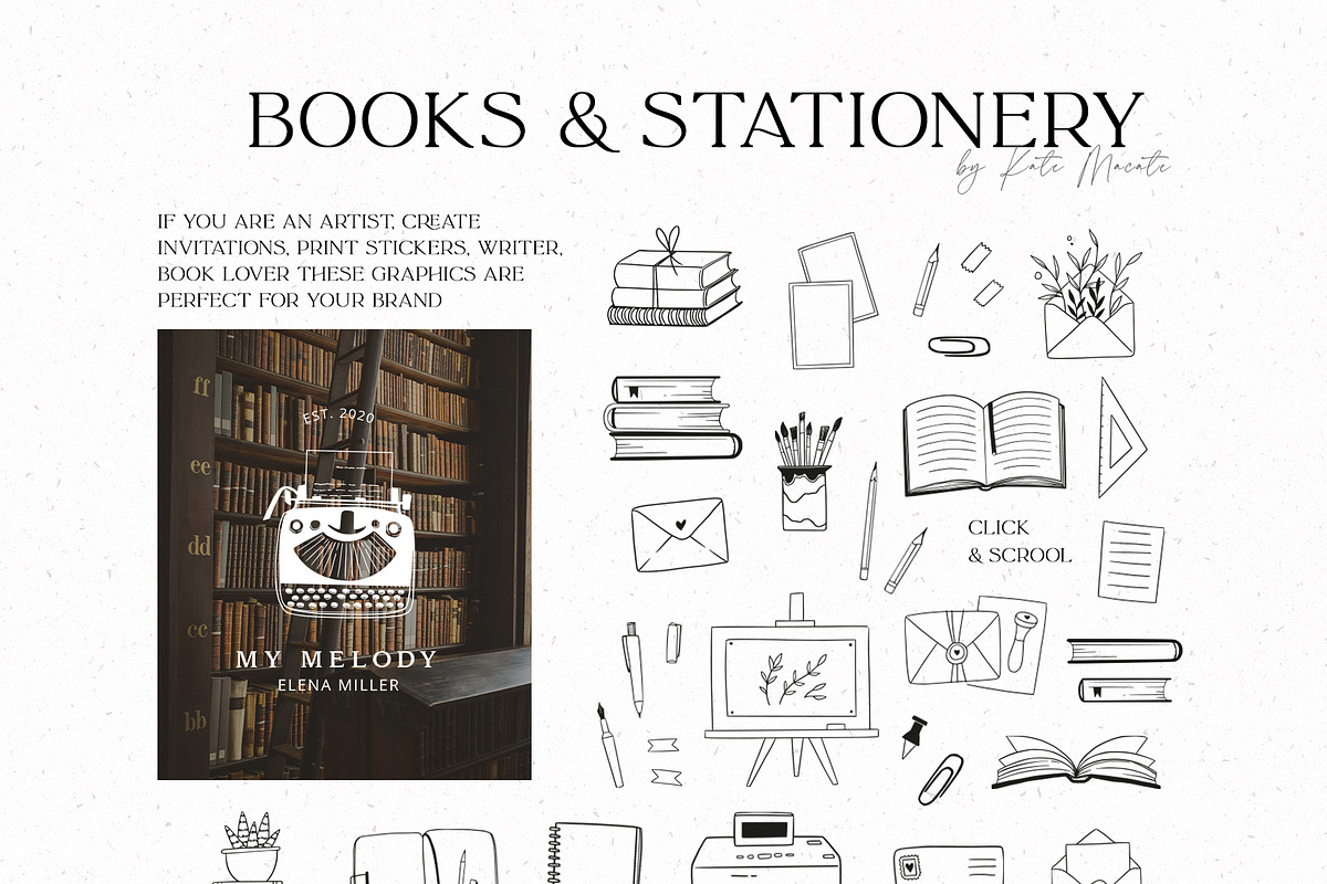 Home & Hobby | Line Logo kit, a Branding & Logo Template by Kate Macate (Photo 8 of 16)