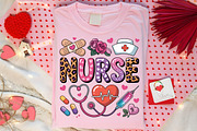 Western Valentines Day Nurse Png, an Illustration by Canvas Craft (Thumbnail 6 of 6)