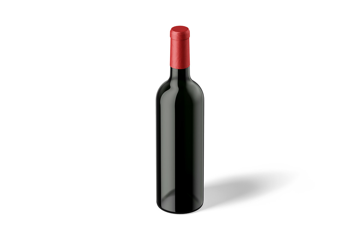 Wine Bottle Mockup, a Product Mockup by Designbuys (Photo 5 of 14)