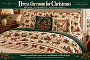 Vintage Christmas Collage Creator, an Object Graphic by Designertale (Thumbnail 8 of 10)