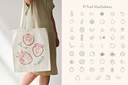 Whimsical Fruit Procreate Set, a Brushes & More by Pencil Twist (Thumbnail 2 of 9)