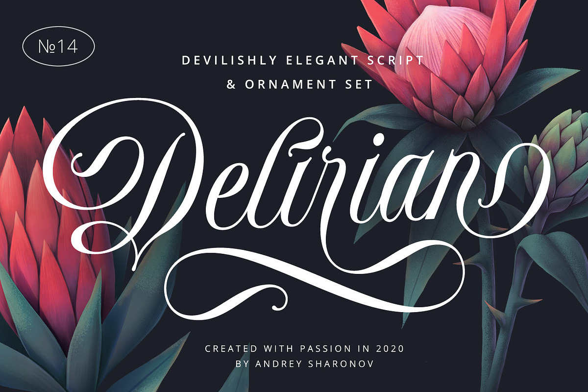 Delirian Script & Ornaments