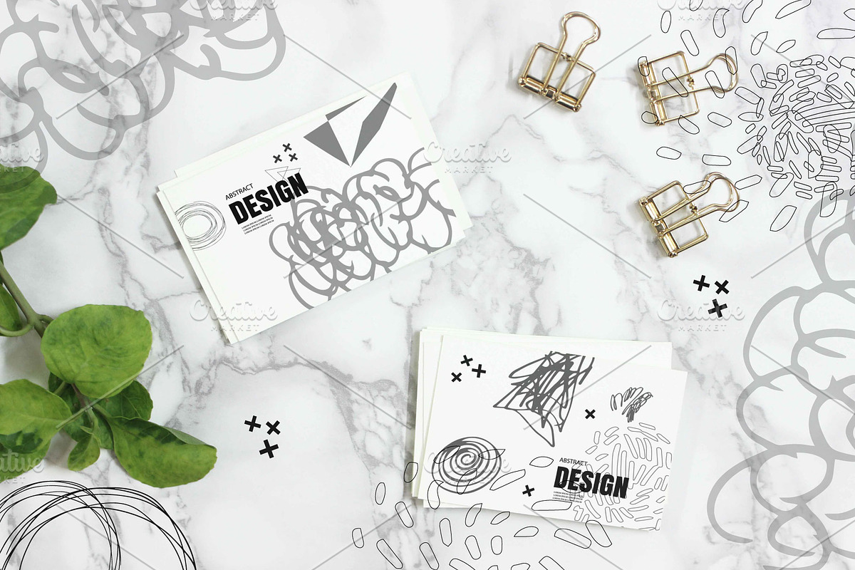 Templates, patterns, elements., a Decorative Illustration by Polanika (Photo 7 of 12)
