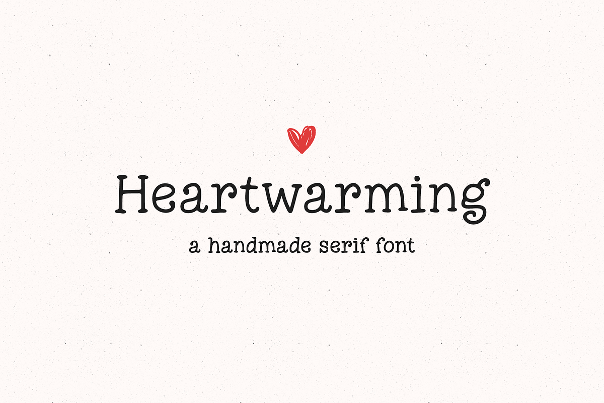 Heartwarming Handwitten Serif, a Serif Font by Kaya Fonts (Photo 1 of 29)
