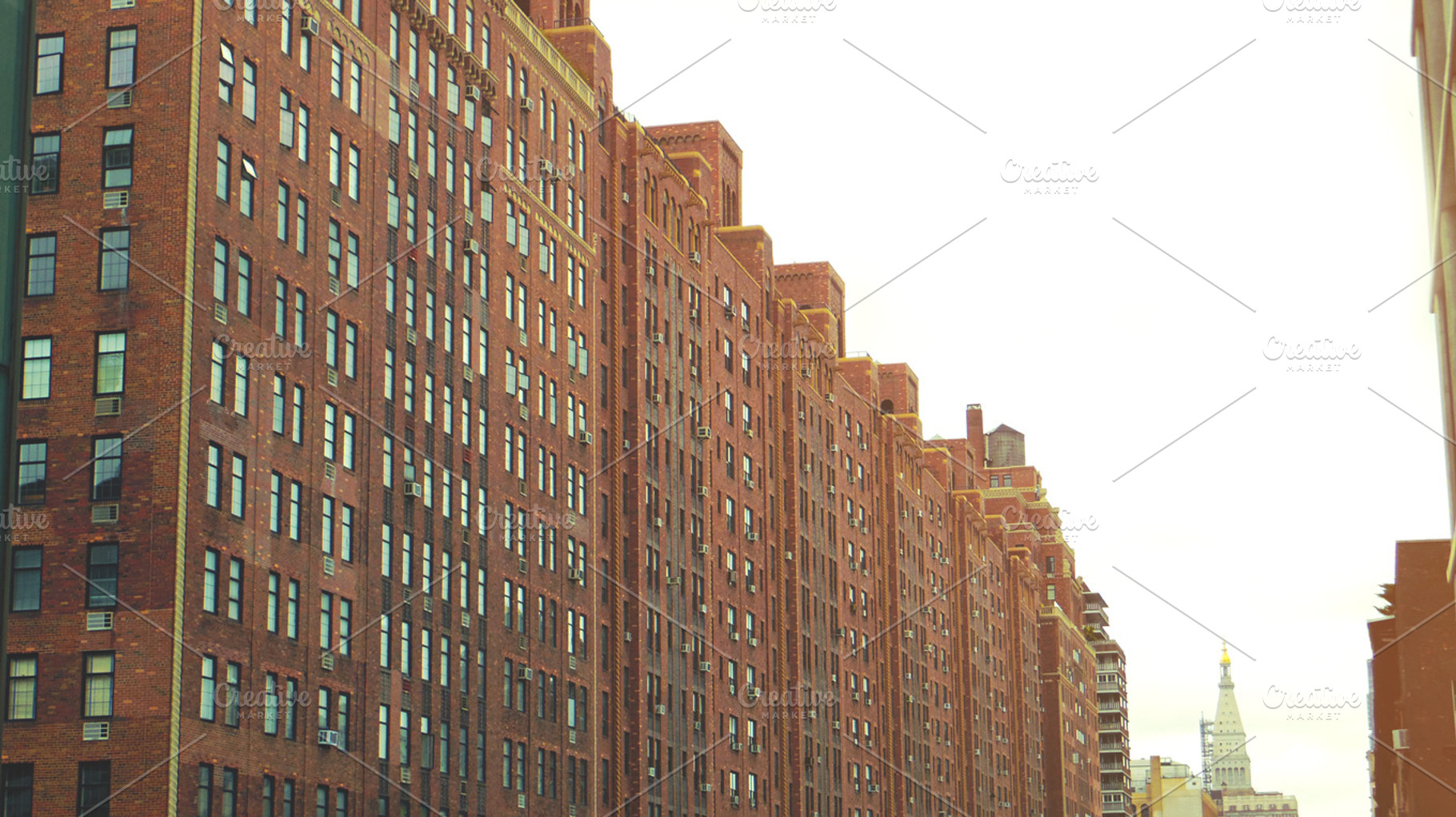 NYC Row of Buildings