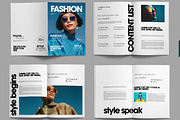 Modern Fashion Magazine Design, a Magazine Template by ContestDesign (Thumbnail 2 of 3)