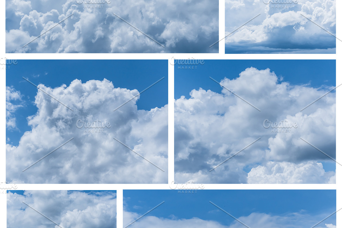Fluffy clouds containing cloud, clouds, and background, a Nature Photo by outlinez (Photo 2 of 7)