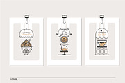 Bakery & Tea Shop Branding Pack, an Outline Icon by AnneCeline (Thumbnail 4 of 9)
