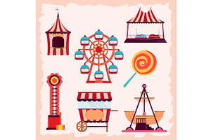 Carnival Recreation Icons