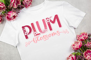 Plum Blossoms Font Duo, a Script Font by AnningArts (Thumbnail 5 of 8)