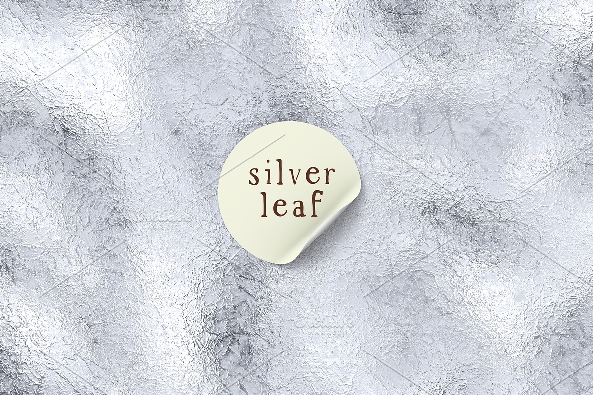 Platinum & Silver Foil Texture, a Texture Graphic by Debby Blooms (Photo 10 of 11)