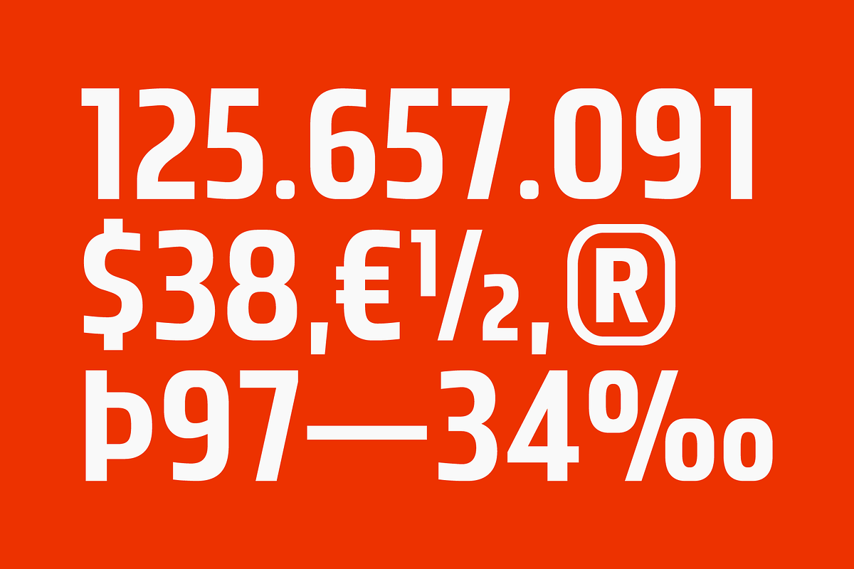 Malberg; Condensed Sans Family, a Sans Serif Font by Eko Bimantara (Photo 7 of 11)