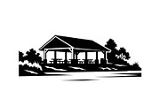50 Flooded Home Silhouette Bundle, an Illustration by Designs_River (Thumbnail 20 of 51)