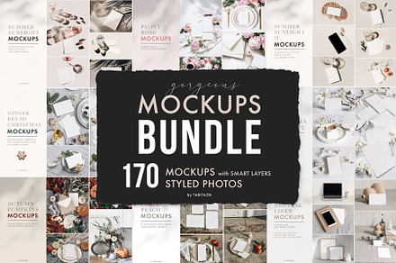 170 Gorgeous mockups bundle, a Print Template by Tabita's shop