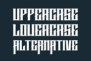 Rengoner Blacke, a Serif Font by QR Design Studio (Thumbnail 6 of 9)