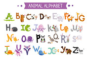 Cute animal alphabet for kids, a Graphic by martynmarin (Thumbnail 2 of 2)