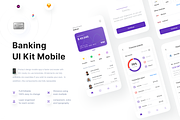 Fimo - Banking Ui Kit Mobile, an UI Kit Template by Korsa Agency (Thumbnail 1 of 6)
