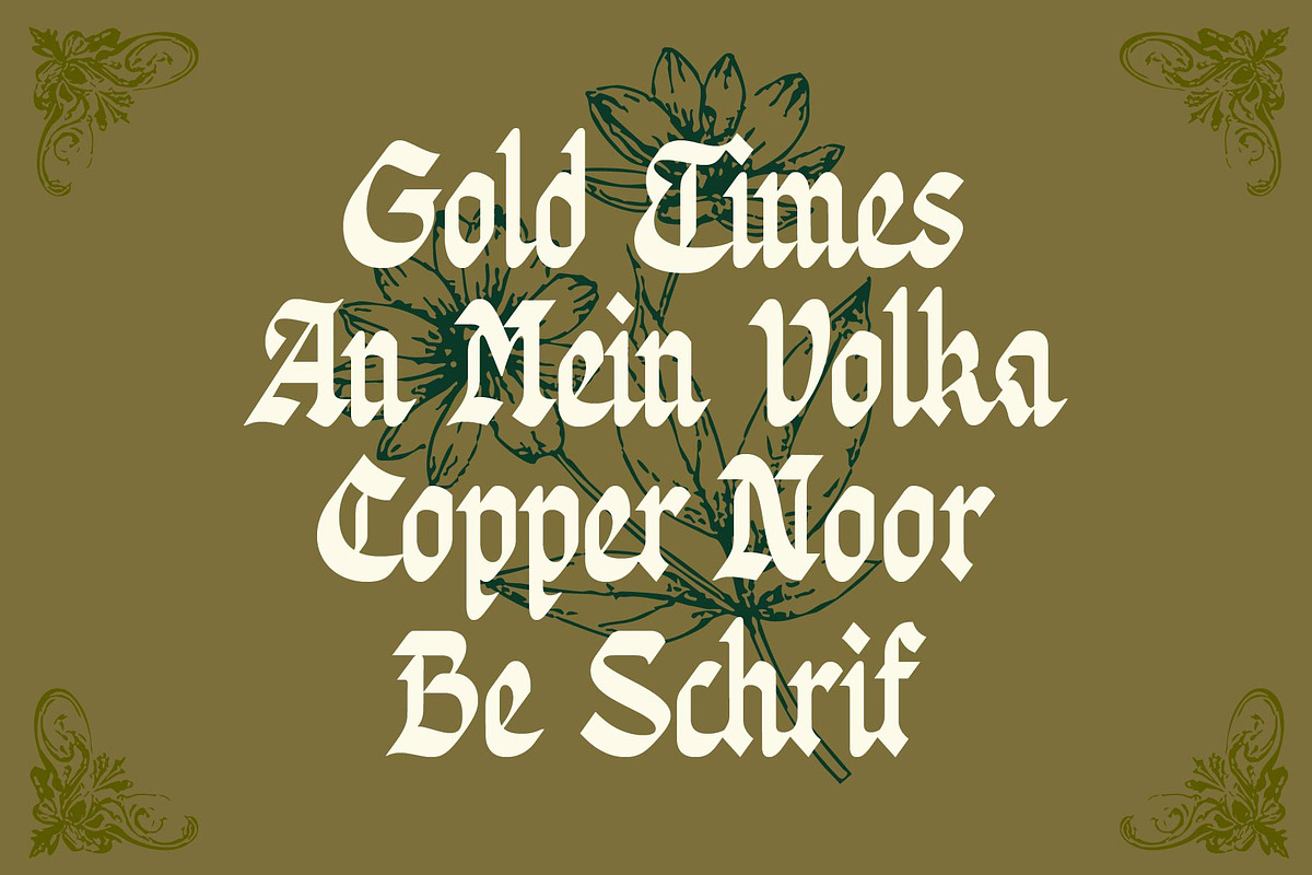 Syarekat Arabican Blackletter, a Font by Bonjie (Photo 9 of 10)