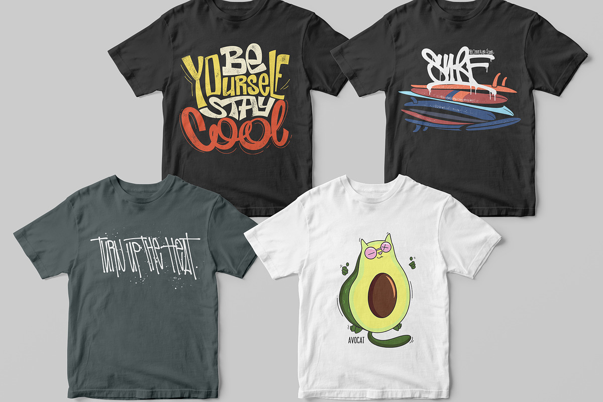 100 T-shirt designs, a Sport Illustration by Urbanshop (Photo 18 of 18)