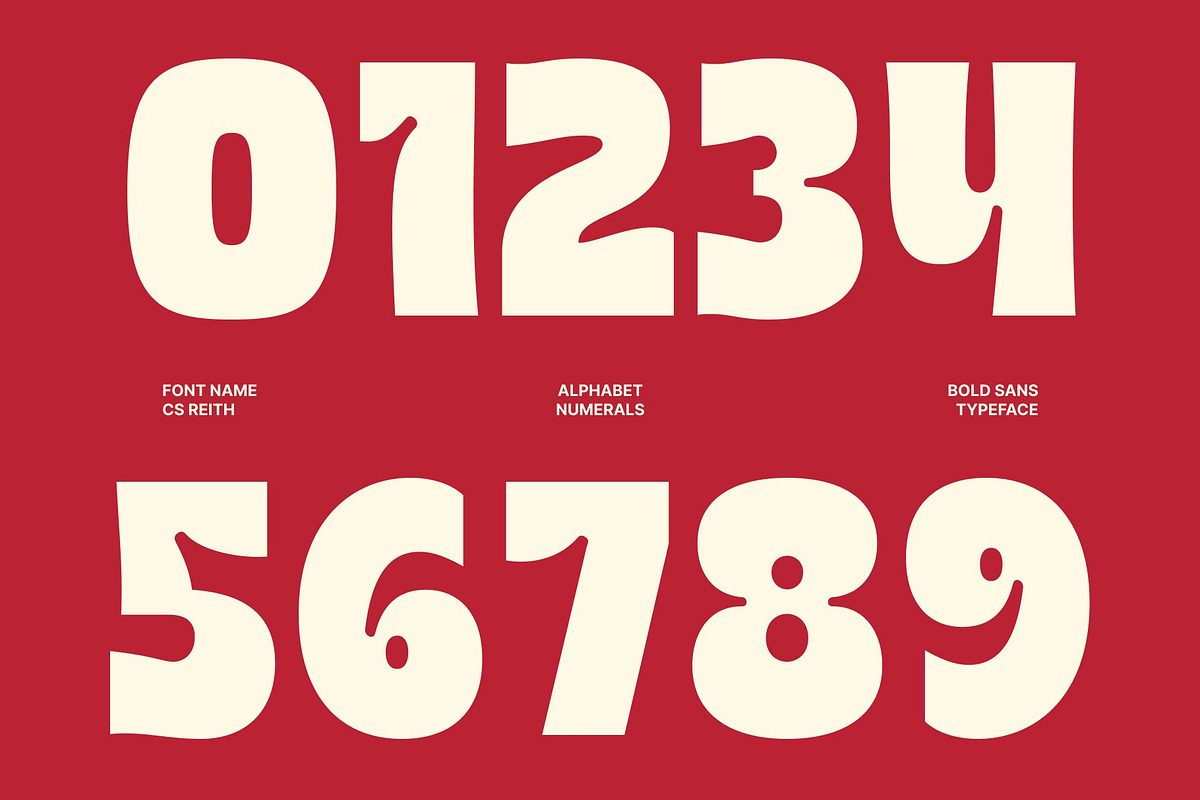 CS Reith – Bold Sans Serif, a Sans Serif Font by Craft Supply Co. (Photo 3 of 8)