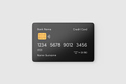 Credit Card Mockup Set, a Product Mockup by ForgeDesign (Thumbnail 3 of 12)