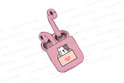 Cute Kawaii Cat Playing With Box, an Animal Illustration by Palau (Thumbnail 8 of 12)