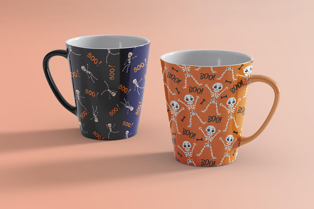 Skeleton Seamless Pattern, a Pattern Graphic by Digital Studio (Photo 5 of 5)
