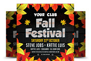Fall Festival Flyer, a Flyer Template by AfzaalGraphics (Thumbnail 1 of 2)
