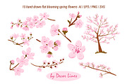 Spring Bloom, a Decorative Illustration by Decor Lines (Thumbnail 4 of 12)