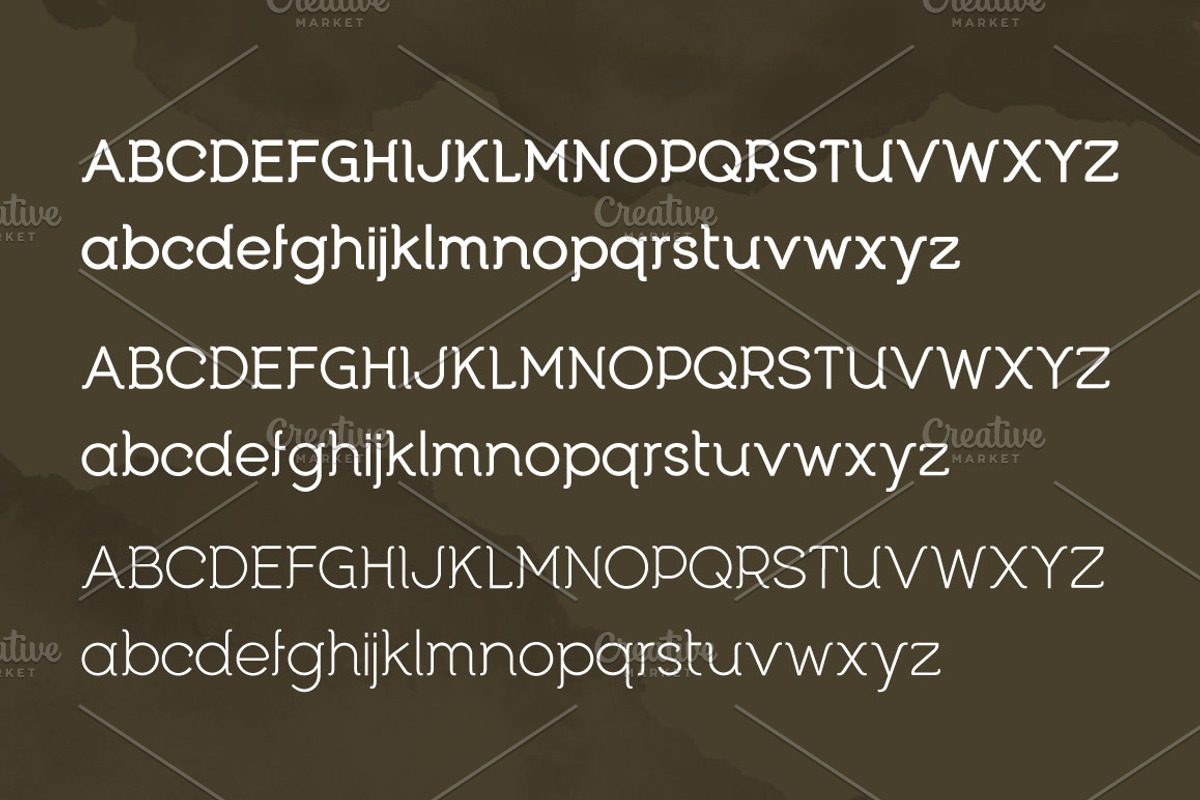 Begade OpenType Font preview 4