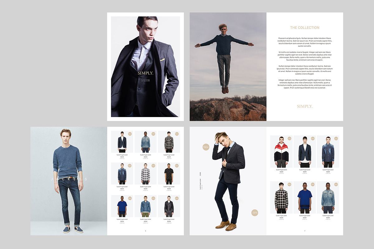 Simply Apparel Catalog, a Brochure Template by Jorge Lima (Photo 2 of 5)