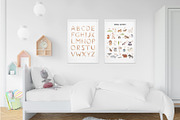 Watercolor Animal Alphabet. Cliparts, an Animal Illustration by Slastick (Thumbnail 5 of 7)