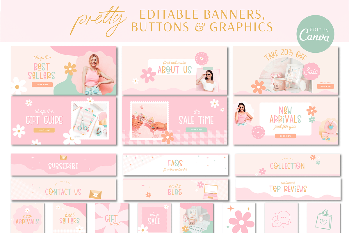 Pastel Boutique Shopify Theme, a Shopify Template by Macarons and Mimosas (Photo 4 of 10)