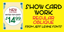 Show Card Work