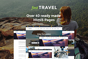 Travel Agency Website Template, a HTML Template by Zemez (Thumbnail 2 of 6)