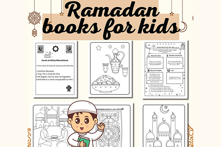Ramadan Activity books for kids