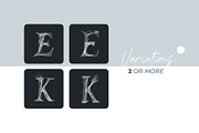Graceful Smoke Letters Overlays, a Symbol Font by PhotoSpirit (Thumbnail 2 of 8)