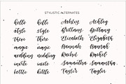 Oriole Script Font, a Script Font by The Pigeon Letters (Thumbnail 4 of 14)