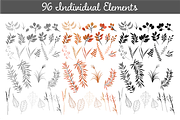 Halloween Leaves and Wreaths, an Illustration by Kelly Jane Creative (Thumbnail 3 of 5)