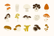 Wild Mushroom Illustration, an Object Illustration by Loin Studio (Thumbnail 3 of 3)