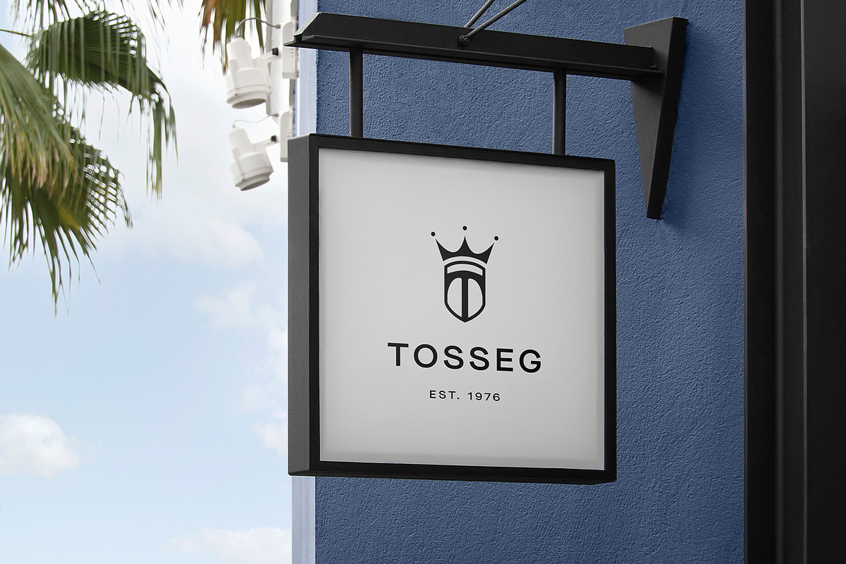 Logo Mockup Minimal Hanging Sign, a Product Mockup by Asylab (Photo 1 of 5)