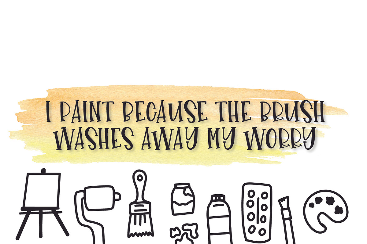 Glue Gun - A Font & Dingbat Duo preview 2