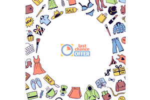Last chance. marketing offers circle, an Object Illustration by Onyx