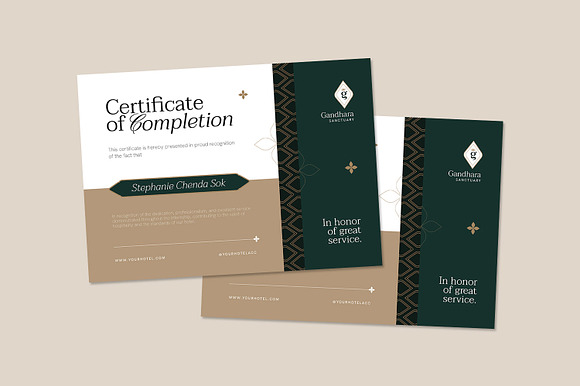 Gandhara Sanctuary - Certificate preview 4