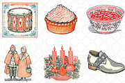 Hand Drawn Thanksgiving Clipart PNG, an Illustration by Black Bird Studio (Thumbnail 5 of 6)