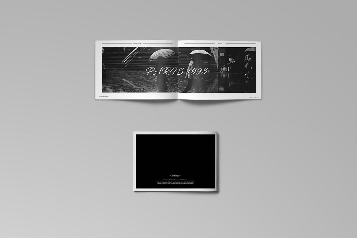 Fashion Catalogue, a Brochure Template by Teweka Template (Photo 10 of 11)