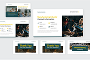 Manufacturing Industry Google Slide, a Presentation Template by SquidPixey (Thumbnail 4 of 6)
